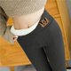 thumbnail image 5 of Gibobby Pantalones de invierno para mujer termicos Pantalones térmicos de invierno para mujer, de cintura alta, capris térmicos, pantalones de entrenamiento(Gris,M), 5 of 5