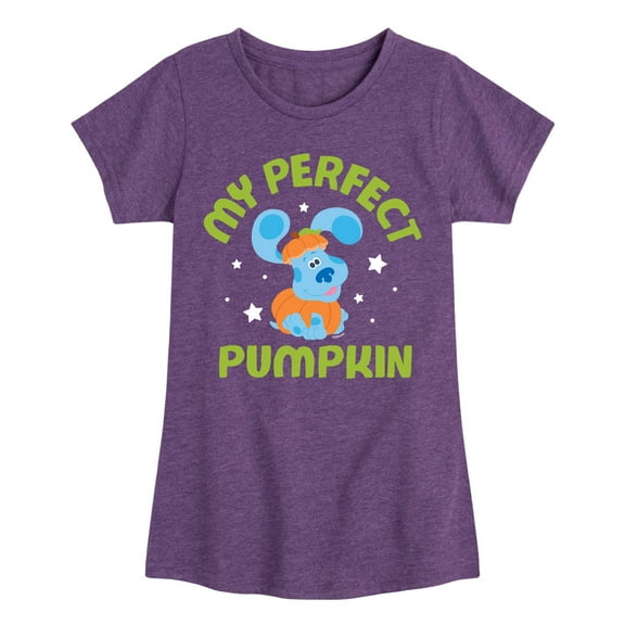 Blue's Clues - Mommy's Perfect Pumpkin - Toddler And Youth Girls Short Sleeve Graphic T-Shirt