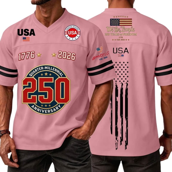 Evdexr 250th Anniversary Usa Graphic Tees Men Crew Neck Short Sleeve United States 250th Anniversary Shirts Red White and Blue American Flag Vintage Patriotic T Shirt Pink XL
