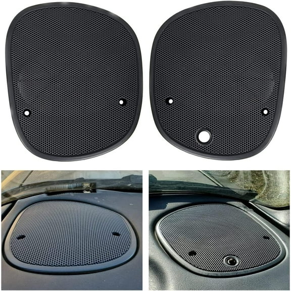 RH&LH Dash Speaker Cover Grille for 1998-2005 GMC Jimmy Sonoma Chevrolet S10 Blazer Bravada Driver&Passenger Side