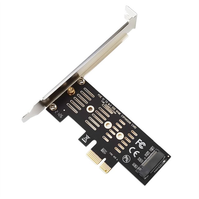 sweethay Tarjeta adaptadora PCI-E a M.2, flexible, de estado sólido, ajustable, velocidad completa, compatible con tarjetas de expansión de conversión Type3 NO3