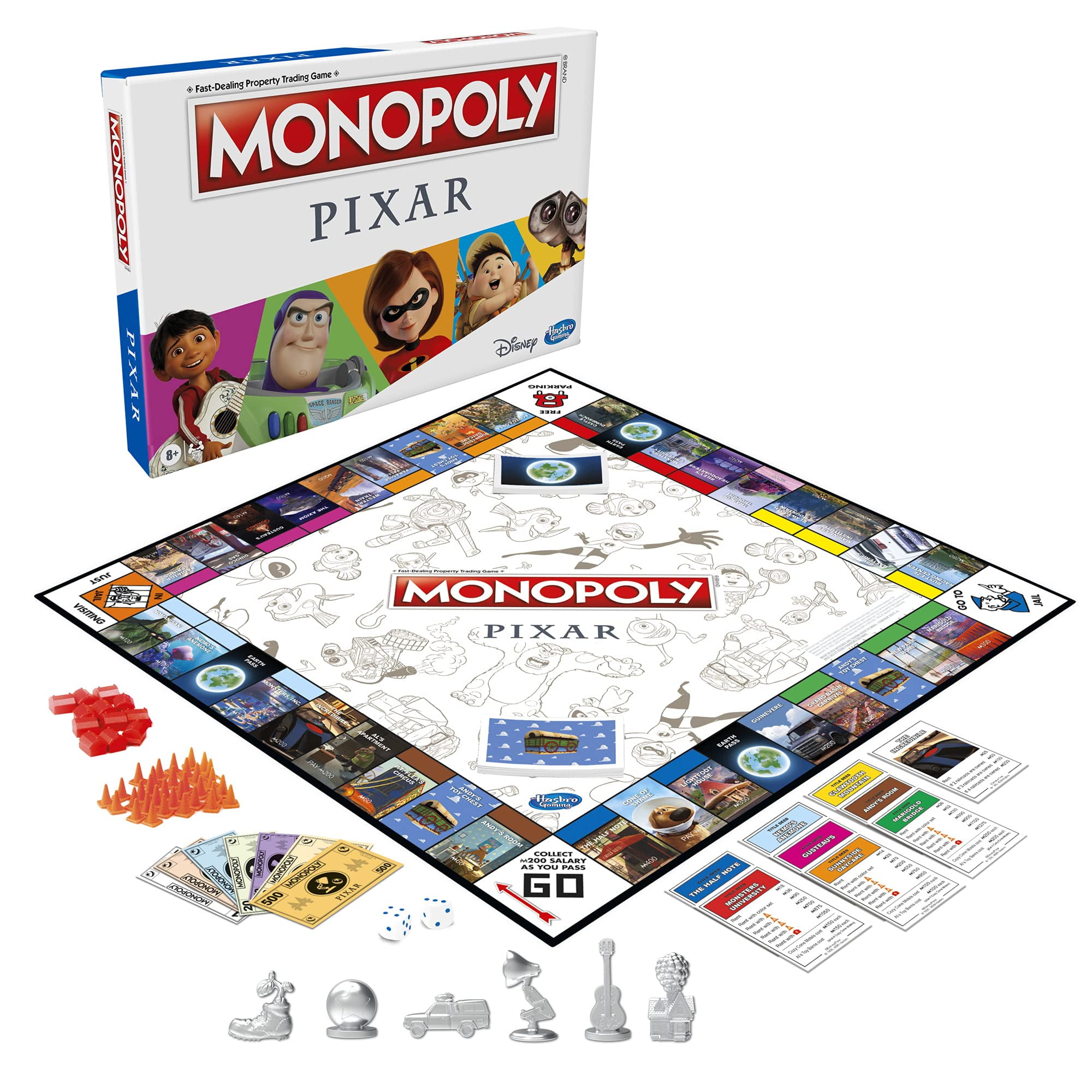 Hasbro Monopoly - Pixar New - Walmart Business Supplies