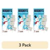 (3 pack) Hershey's Cookies 'n' Creme Build-A-Snowman Christmas Candy, Bar 4 oz