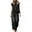 Black, variant on denim set for women 2 piece shorts Womens Summer Casual Fashion Versatile Denim Sleeveless Button Up Top Shorts Set