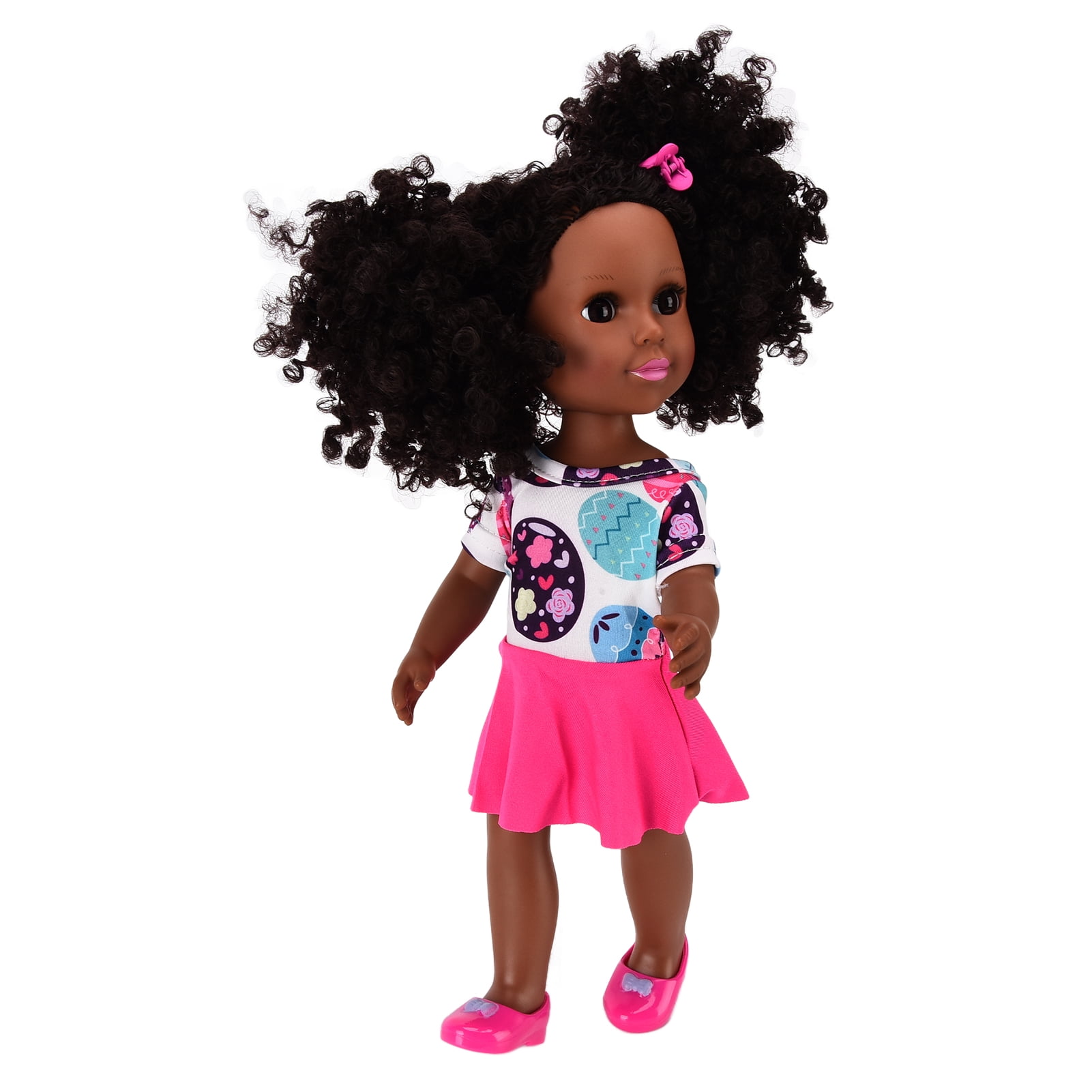Kgnies Me Muñeca Negra Africana Chica Realista Muñeca D5c5p