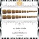 thumbnail image 2 of Prensa en las uñas para los dedos de los pies, 24 piezas, uñas postizas de Halloween, purpurina, color negro y dorado, cubierta completa, uñas brillantes para los pies, uñas ArtToes para mujeres y ni Namotu CZMR-ZC104, 2 of 5