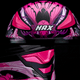 thumbnail image 5 of Casco Integral Onix Dragon Fly Rosado Negro Brillo L, 5 of 6