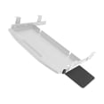 thumbnail image 2 of Abbracc Keyboard Tray Under Desk Keyboard Organizer Metal for Typing Keyboard Holder Gray w Mouse Board, 2 of 9