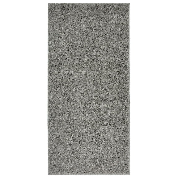 New Shaggy Collection Solid Color Shag Rug Different Color Options Available (Grey, 3'3"x7' Runner)