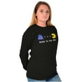 thumbnail image 4 of PACMAN Made in the 80s 1980s Kid Long Sleeve TShirt Men Women Brisco Brands L, 4 of 6