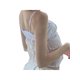 thumbnail image 5 of VISgogo Camisola de retazos para mujer, estampado de flores para adultos, cuello barco, correa de espagueti, tops cortos con abertura VISgogo  moda, 5 of 9