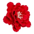 thumbnail image 2 of O'Creme Red Extra Large Peony Gumpaste Edible Flower for Cake Decorating, 7", 2 of 6