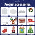 thumbnail image 4 of Adornos Navideños Mini 14 Piezas NikouMX Globo de Nieve DIY, 4 of 8
