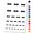 Black, variant on Double Arrow Symbol Water Resistant Temporary Tattoo Set Fake Body Art Collection - Yellow