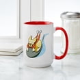 thumbnail image 4 of CafePress - Yellow Lab Sled Large Mug - 15 oz Ceramic Large White Novelty Mug, 4 of 4