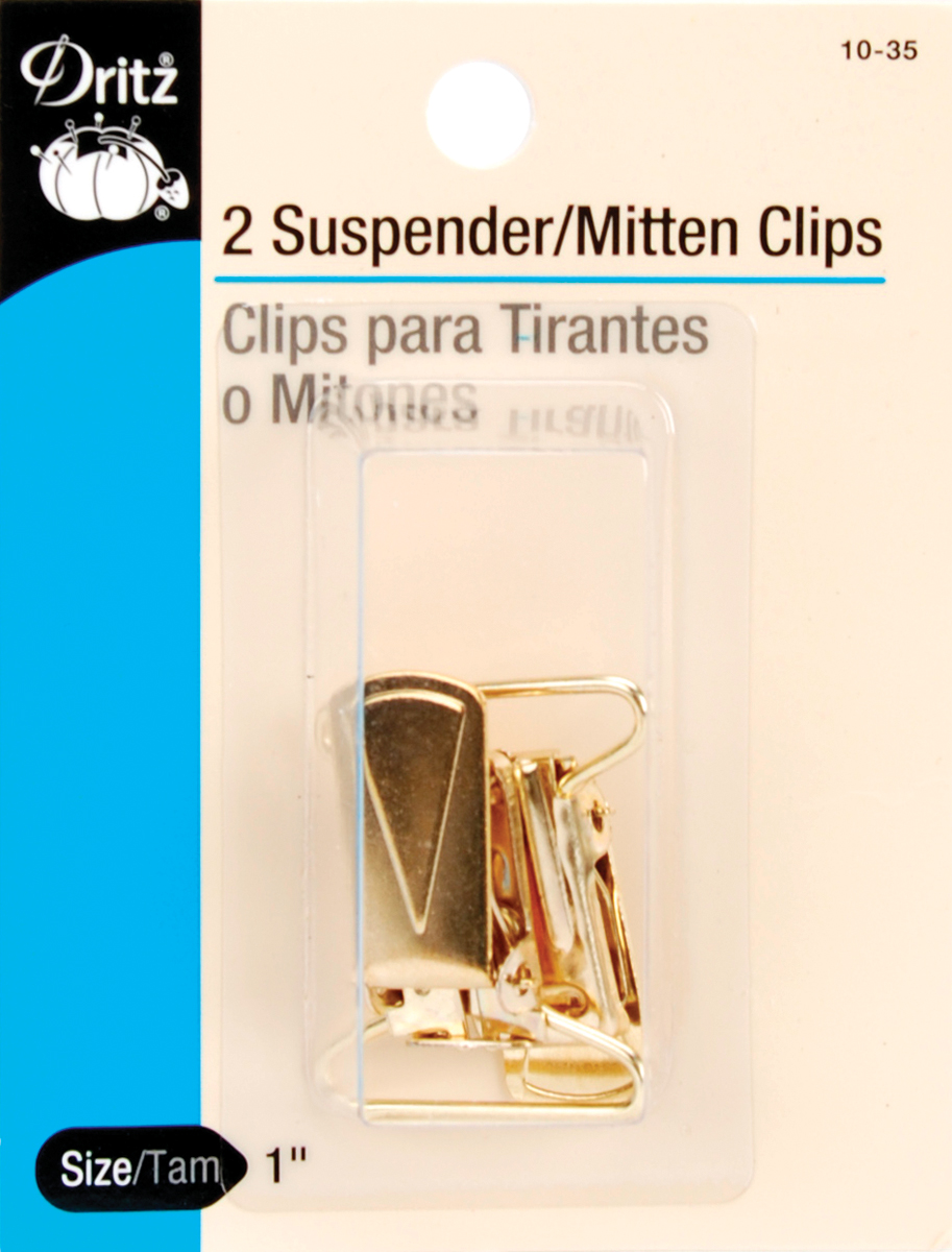 Suspender/Mitten Clips 1" 2/PkgGilt Walmart Canada