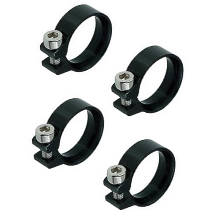Phobya Hose Clamp with Hexagonal Socket, 13mm to 14.3mm (1/2"), Black