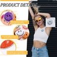thumbnail image 3 of Iron On Patches Juinte Smile Face Neon Chenilla, 5 cm, 24 unidades, 3 of 6