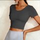 thumbnail image 3 of Camiseta de Senderismo de Manga Larga para Mujeres Camiseta de Senderismo Seca Rápida Y Respirable Ropa de Fitness Suelta, 3 of 7