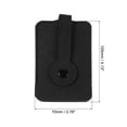 thumbnail image 2 of Felt Pullout Key Case Car Key Organize Pouch with Drawstring for Home Office Car Key, Black, 2 of 5