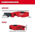 Milwaukee48221505 FASTBACK 6IN1 Folding Utility Knife