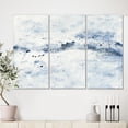 thumbnail image 1 of Designart - Effacement Bleu - Art sur Toile Traditionnel, 1 of 2