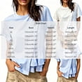 thumbnail image 4 of yillto Women Short Sleeve Tops Fashion Loose Blouses Fall Trendy Dressy Casual Shirts for Womens S-5XL, 4 of 7