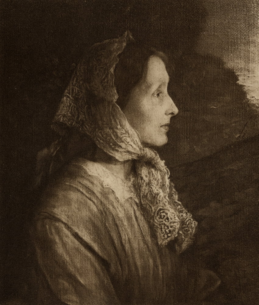 Emily Selwood Mrs Tennyson Married In 1850 To Tennyson (Of Aldworth And Freshwater) Alfred Tennyson 1St BaronByname Alfred Lord Tennyson 1809-1892 English Poet LaureateFrom The Book Tennyson A Memoir