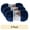 Dark Blue, variant on Flecks Yarn by Loops & Threads - Yarn for Knitting - Crochet - Weaving - and Arts & Crafts - Yellow - Acrylic Blend - 6.53 oz