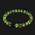 thumbnail image 2 of Saffron | .925 Sterling Silver | Firefly Glass Bracelet, 2 of 14