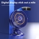 thumbnail image 3 of RKSTN portable fan Clip Fan, 5 Speeds Small USB Fan With Strong Airflow, Clip & Desk Fan With Digital Display - Quiet For Office Bedroom School Stroller 1200MAH, 3 of 5