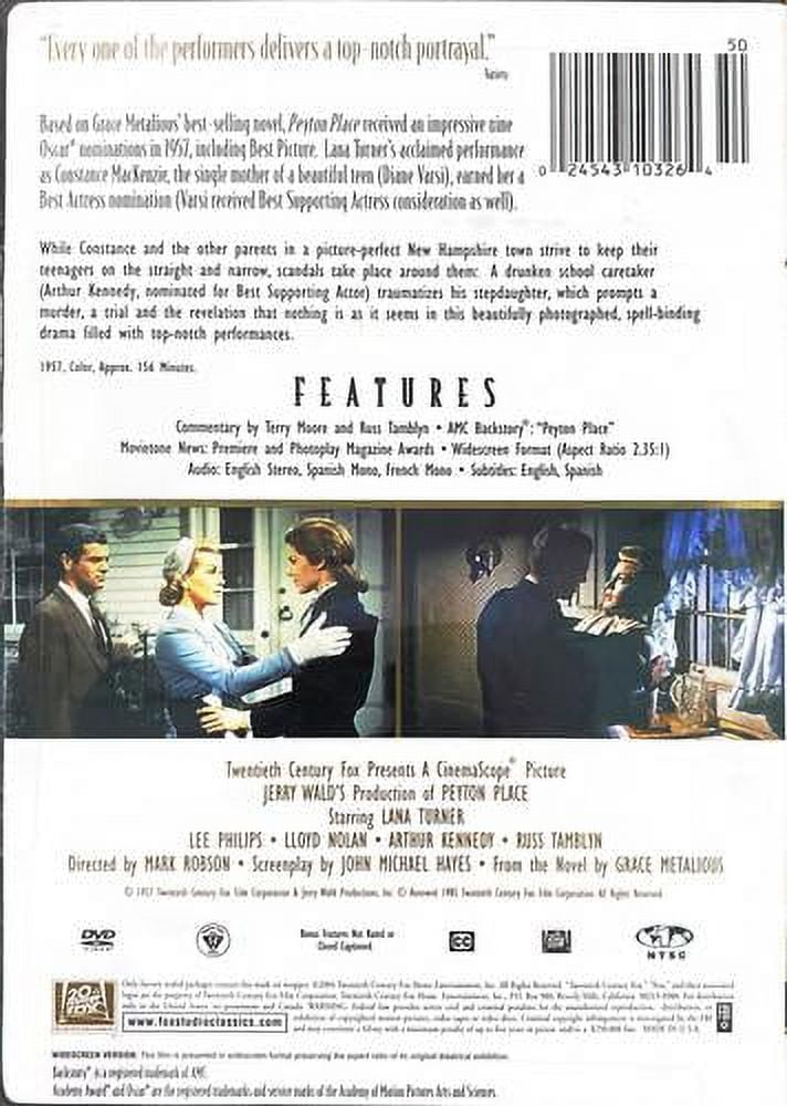 Peyton Place (1957) (DVD) - Walmart.com