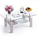 Transparent Glass+White Layer
