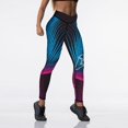 thumbnail image 1 of Qickitout 12% spandex Sexy cintura alta elasticidad mujeres Digital impreso Leggings Push Up pantalones de fuerza Tan Jianjun  unisex, 1 of 2
