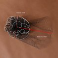 thumbnail image 3 of Flower Veil Headwear Fascinator Hat Styling Accessory For Women Elegant Lace Headpiece for Wedding Party Dance Event, 3 of 5
