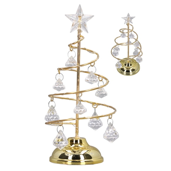 Luz de noche para árbol de Navidad, lámpara LED para árbol de Navidad, lámpara de cristal para árbol de Navidad, lámpara para árbol de Navidad, decoración, materiales ecológicos