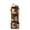 Brown-3 Tier, variant on 3 Tier Rotating Bookshelf Tower, Spinning Bookshelf, Revolving 360° Bookcase Storage Round Carousel, Vertical Rotate Turning Spiral Corner Organizer , White