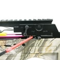 thumbnail image 2 of iGlow Black/Vista Camouflage 245 FPS Rifle Crossbow with 8 Arrows & Rail Lube Stringer (Multicolor), 2 of 6