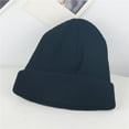 thumbnail image 2 of Povozer Kids Beanie Hat Winter Boys Girls Knit Beanies Caps Unisex Caps(Black,1-9 Years), 2 of 4