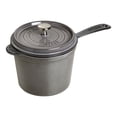 thumbnail image 3 of STAUB Spécialités Casserole Ronde en Fonte 2,8 L, Gris Graphite, 3 of 3