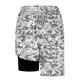 thumbnail image 4 of Mens Casual Pantalones Cortos Estilo Hawaiano Impreso Cortos de Playa con Cordón, Bolsillos con Forro Interior para el Verano, 4 of 6