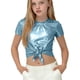 thumbnail image 1 of Niños Disfraces Niños Primavera Verano Color Sólido Carnaval Festa Festival Desempeño Cuello Redondo Camiseta Top para Niño Pequeño, 1 of 6