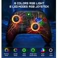thumbnail image 6 of ESYWEN Wireless Switch Controller for Nintendo Switch 2/Lite/OLED, Compatible with PC, with RGB, Programmable, Wakeup, Turbo, Vibration, 6 of 9
