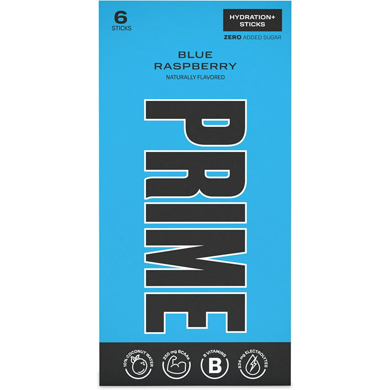 Prime Hydration Drink Mix - Blueberry (6 On The Go Sticks) by PRIME at the  Vitamin Shoppe