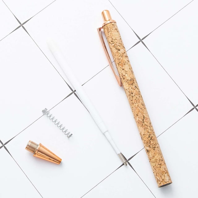 Gold Powder Ballpoint Pen Pen Work Teacher Student Stationery Ballpoint Pen Color Pen 1ML Stationery Paper And Envelopes Set Plain