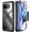 Black, variant on Poetic Guardian Case for Google Pixel 10A 5G (2026), Wireless Charge| Tempered Glass Screen Protector | 20FT Mil-Grade Drop Tested, Full Body Shockproof Rugged Clear Cover for Pixel 10A, Black/Clear