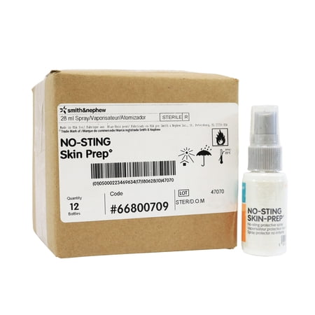 Smith and Nephew No Sting Skin Prep Spray - 1.0 Ounce Bottle - Case of 12
