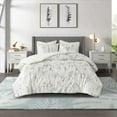 thumbnail image 3 of Pearl Metallic Printed Velvet Duvet Cover Set Full/QueenCL12-0021 By Olliix, 3 of 11