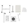 thumbnail image 5 of Nail Bench Manicure Chair Beauty Salon Spa Lift Stool Footrest W/Cleaning Fan, 5 of 5