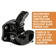 thumbnail image 4 of Buyers Products PH45 Pintle Hook Hitch with 45 Ton Capacity for Trailer Towing, 4 of 6